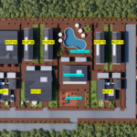 3D Master Floor Plan of the Eco-Living Oasis at Kent