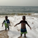 Family outing at Kent Beach