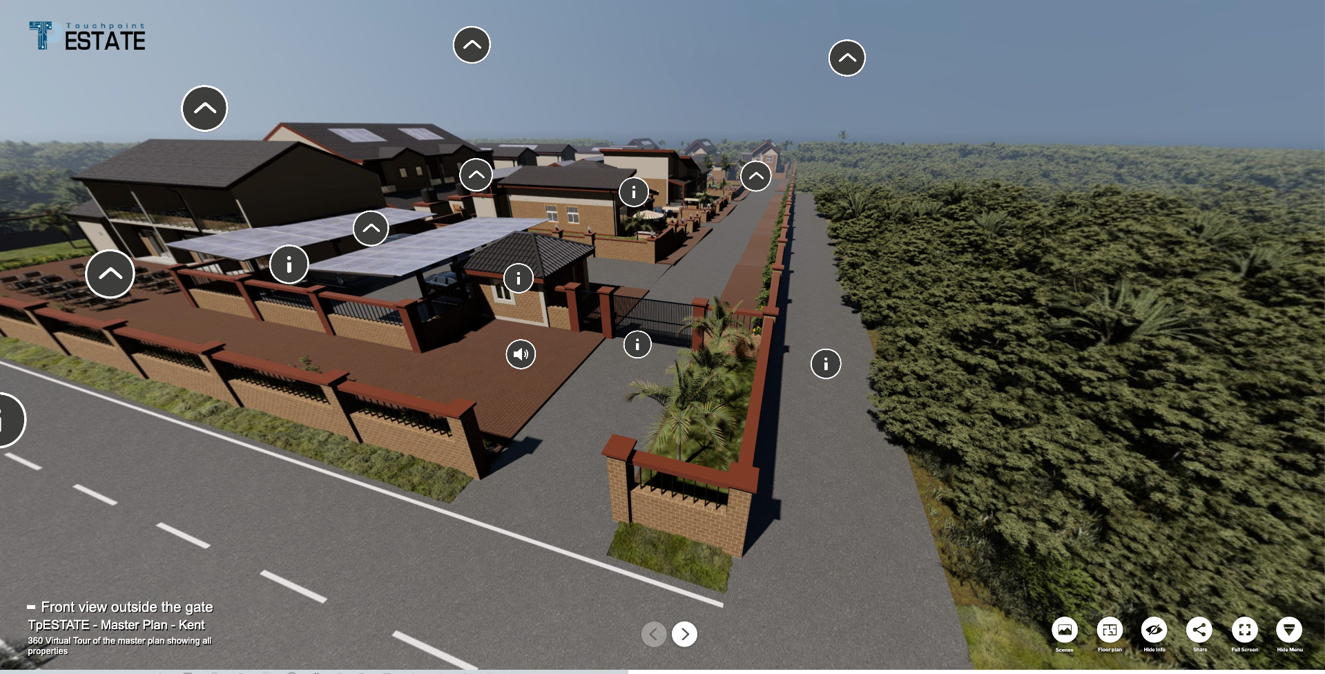 Screenshot of Master Plan 360 Virtual Tour